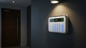 Sistema de alarme residencial com sensores de presença e controle por app instalado em Limeira SP